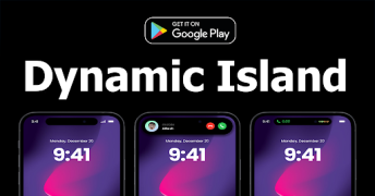 Baixar Dynamic Island iOS 17 Personalização para Android captura de tela 2