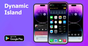 Baixar Dynamic Island iOS 17 Personalização para Android captura de tela 5
