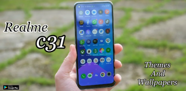 Baixar Realme C31 Themes & Wallpapers Personalização para Android captura de tela 2