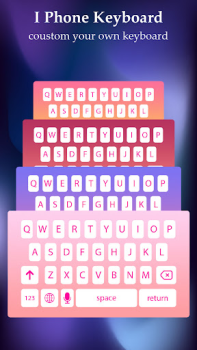 Baixar Keyboard For iPhone 14 pro Personalização para Android captura de tela 4