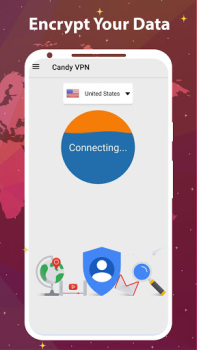 Baixar Candy VPN Ferramentas para Android captura de tela 5