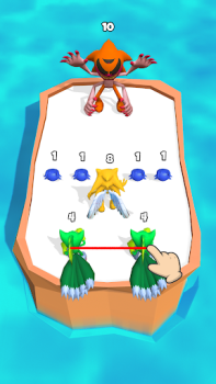 Baixar Merge Super - Monster Fight Arcade para Android captura de tela 2