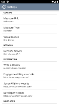 Baixar Ring Sizer by Jason Withers © Estilo de vida para Android captura de tela 7