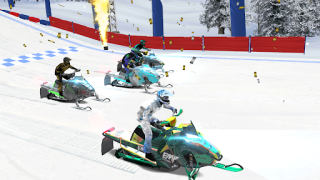 Baixar Mad Skills Snocross Raça para Android captura de tela 2