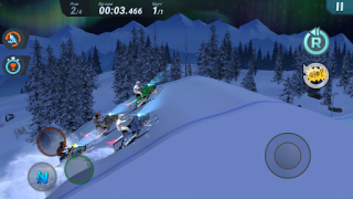 Baixar Mad Skills Snocross Raça para Android captura de tela 3