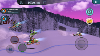 Baixar Mad Skills Snocross Raça para Android captura de tela 5