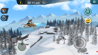 Baixar Mad Skills Snocross Raça para Android captura de tela 6