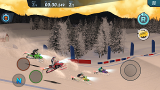 Baixar Mad Skills Snocross Raça para Android captura de tela 7