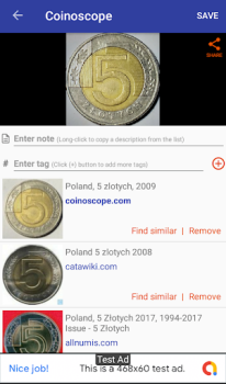 Baixar Coinoscope: Coin identifier Livros e Referências para Android captura de tela 2
