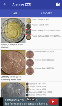 Baixar Coinoscope: Coin identifier Livros e Referências para Android captura de tela 3