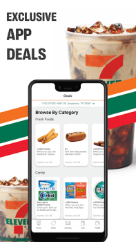 Baixar 7-Eleven: Rewards & Shopping Comida e bebida para Android captura de tela 3