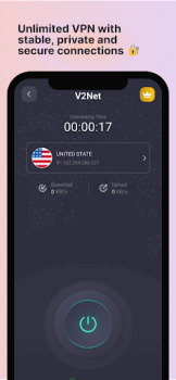 Baixar V2Net vpn : V2ray Fast, secure Ferramentas para Android captura de tela 5