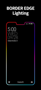 Baixar Border Screen RGB Color Light Personalização para Android captura de tela 2