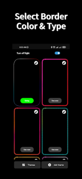 Baixar Border Screen RGB Color Light Personalização para Android captura de tela 4