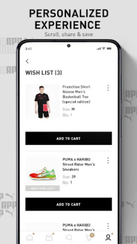 Baixar PUMA | Clothes & Shoes App Compras para Android captura de tela 7