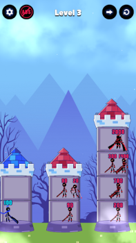 Baixar Hero Castle War: Tower Attack Jogos de papéis para Android captura de tela 3
