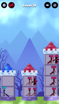 Baixar Hero Castle War: Tower Attack Jogos de papéis para Android captura de tela 4