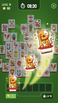 Baixar Mahjong Triple 3D -Tile Match Educacional para Android captura de tela 3
