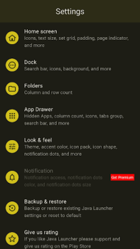 Baixar Java Launcher Personalização para Android captura de tela 6