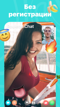 Baixar Roulette Chat Video Omegle Ome Namoro para Android captura de tela 3