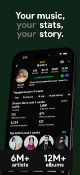 Baixar stats.fm for Spotify Música e áudio para Android captura de tela 2