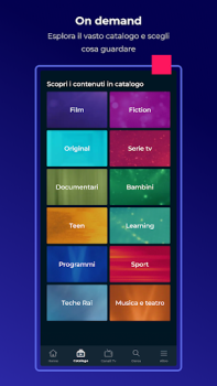 Baixar RaiPlay Entretenimento para Android captura de tela 5