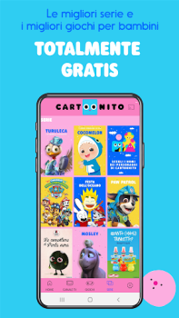 Baixar Cartoonito App serie e giochi Entretenimento para Android captura de tela 2