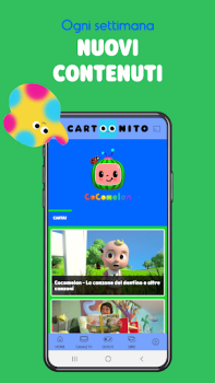 Baixar Cartoonito App serie e giochi Entretenimento para Android captura de tela 5