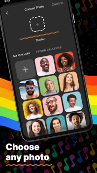 Baixar Wombo: Make your selfies sing Entretenimento para Android captura de tela 2