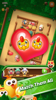 Baixar Farm Fun - Fazenda Match Game Casual para Android captura de tela 2