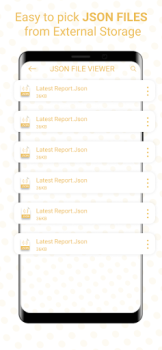 Baixar JSON Viewer - JSON File Reader Emprego para Android captura de tela 3