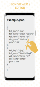 Baixar JSON Viewer - JSON File Reader Emprego para Android captura de tela 4