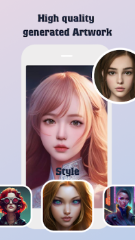 Baixar AI Avatar - AI Art Generator Arte e design para Android captura de tela 2