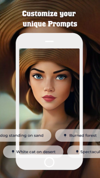 Baixar AI Avatar - AI Art Generator Arte e design para Android captura de tela 4