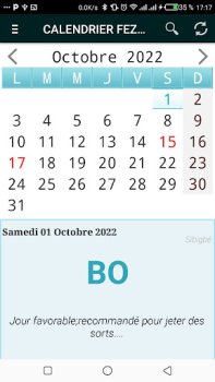 Baixar CALENDRIER FEZAN 2024 Ferramentas para Android captura de tela 6