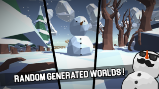 Baixar Sledge - montanhas de neve Arcade para Android captura de tela 3