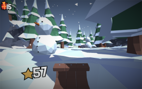 Baixar Sledge - montanhas de neve Arcade para Android captura de tela 6