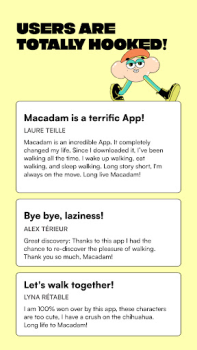 Baixar Macadam - Caminhe e Ganhe Saúde e Bem-estar para Android captura de tela 7