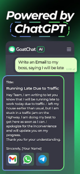 Baixar GoatChat: AI Chatbot Portugues Ferramentas para Android captura de tela 2