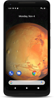 Baixar Mars 3D live wallpaper Personalização para Android captura de tela 2