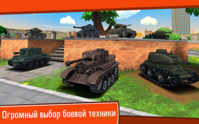 Baixar Toon Wars: Jogos de Tanques Jogos de ação para Android captura de tela 6