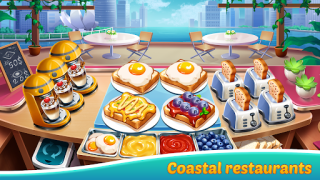 Baixar Cooking Seaside - Beach Food Simuladores para Android captura de tela 4
