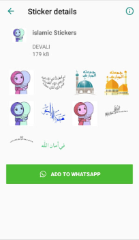 Baixar Islamic stickers for whatsapp Social para Android captura de tela 2