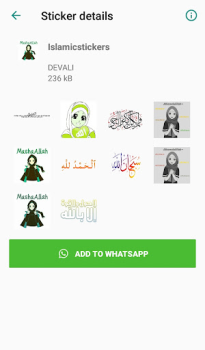 Baixar Islamic stickers for whatsapp Social para Android captura de tela 5