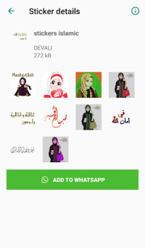 Baixar Islamic stickers for whatsapp Social para Android captura de tela 7
