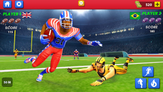 Baixar Football Kicks: Rugby Games Jogos de esporte para Android captura de tela 2