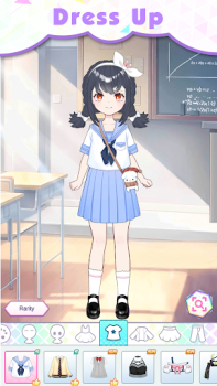 Baixar Dress Up Fashion Anime girls Casual para Android captura de tela 4