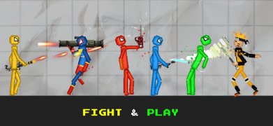 Baixar Stickman Playground Jogos de ação para Android captura de tela 2