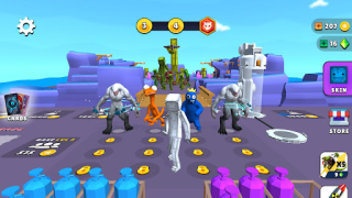 Baixar Melon vs People Playground 3D Jogos de ação para Android captura de tela 2