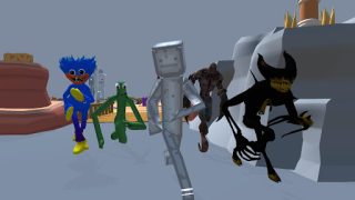 Baixar Melon vs People Playground 3D Jogos de ação para Android captura de tela 4
